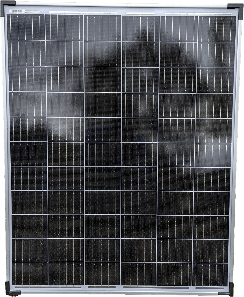 100 Watt Solarpanel Monokristallin 66 Zellen - Solarmodul | fullSol