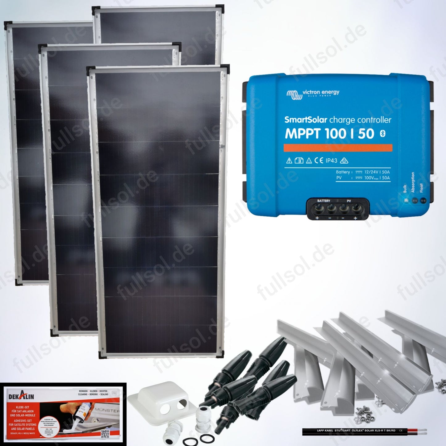 800 Watt Solarset für Reisemobile, Caravan und Tiny House - FullSol