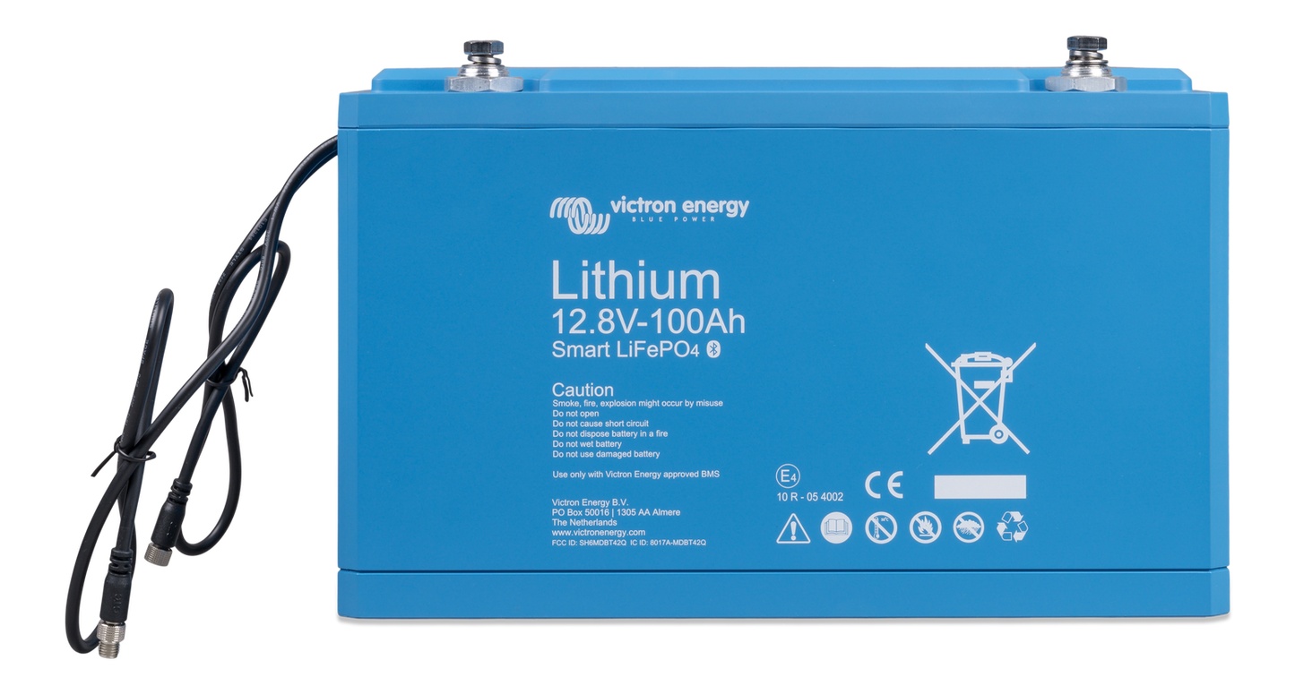 Victron Energy Smart Lithium-Eisenphosphat Akku 100 Ah LiFePO4