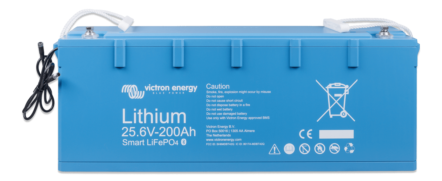 Victron Energy Smart LiFePO4 Akku 25,6 - 200Ah - 24 Volt - Batterie | fullSol