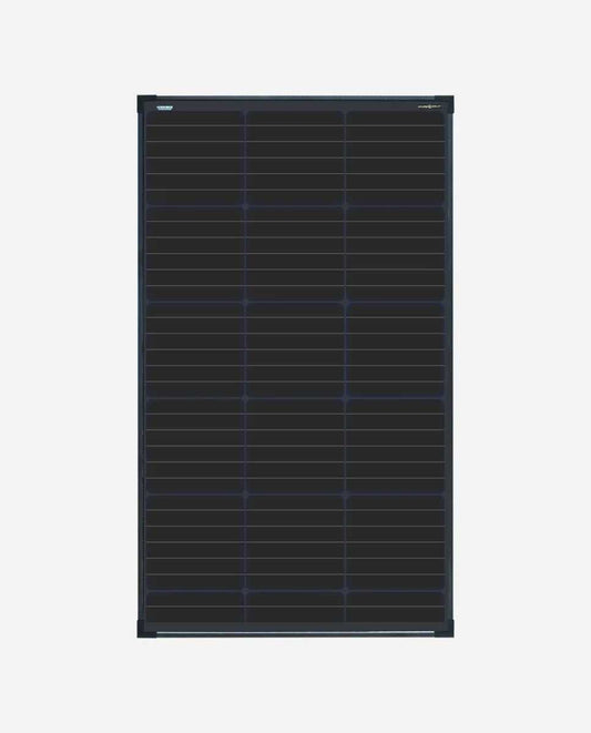100 Watt Solarmodul Black - Frame Rückseiten Kontaktiert - Solarmodul | fullSol