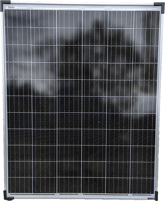 100 Watt Solarpanel Monokristallin 66 Zellen - Solarmodul | fullSol