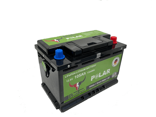 105 Ah Bulltron LiFePO4 Akku - Polar als Vollwertiger Blei - Ersatz - Batterie | fullSol