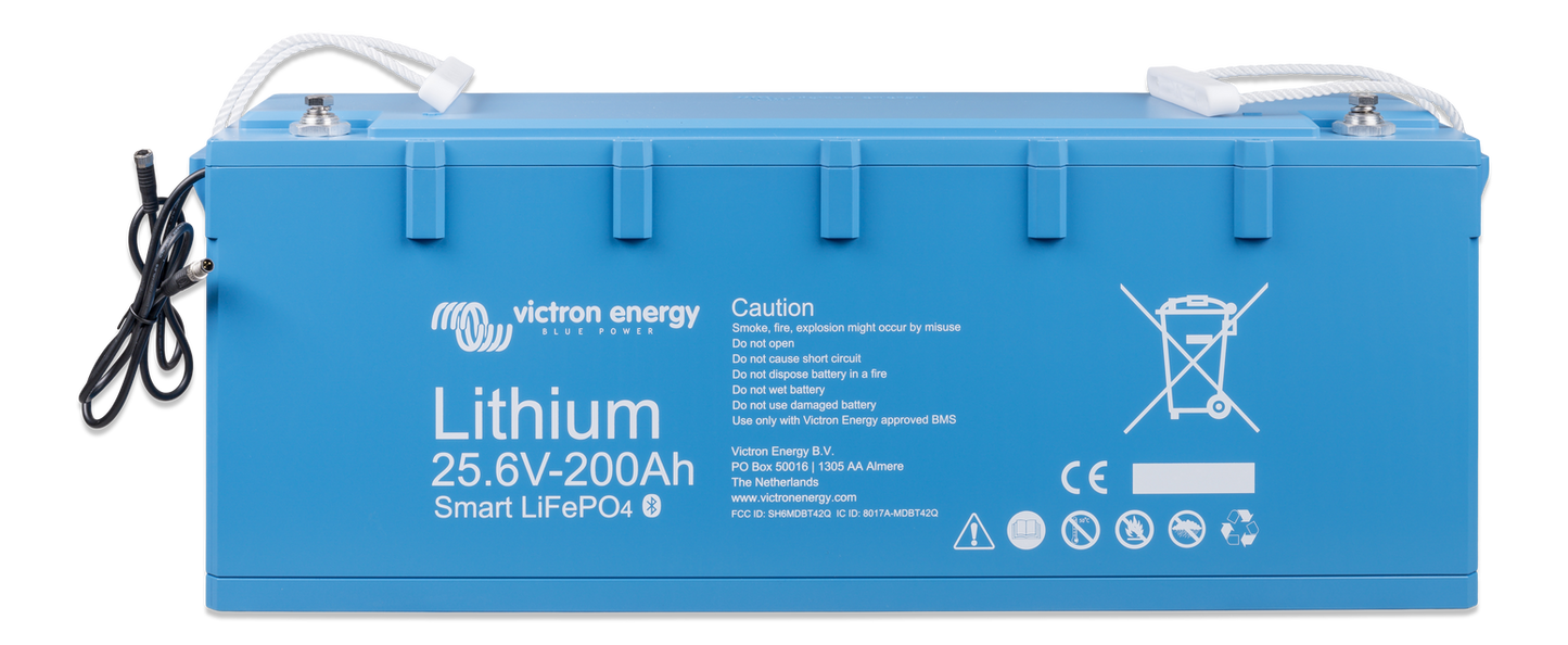 Victron Energy Smart LiFePO4 Akku 25,6 - 200Ah - 24 Volt 