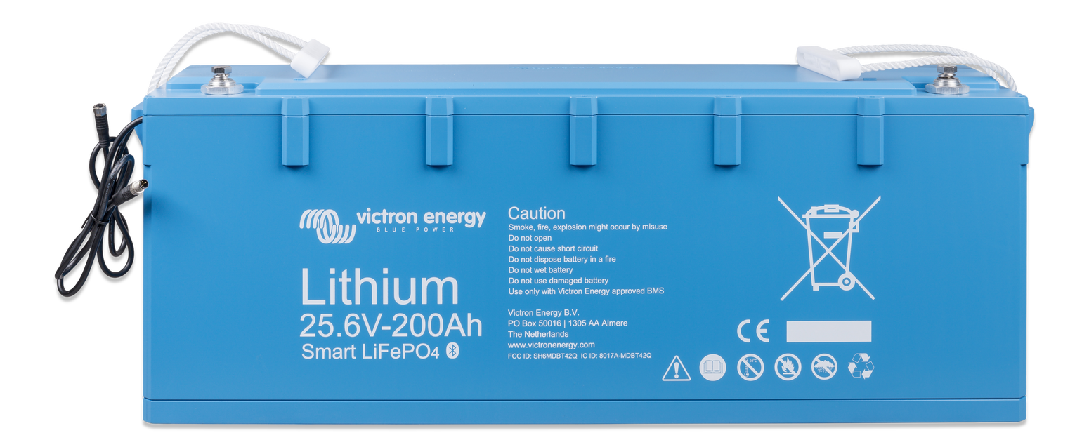 Victron Energy Smart LiFePO4 Akku 25,6 - 200Ah - 24 Volt 