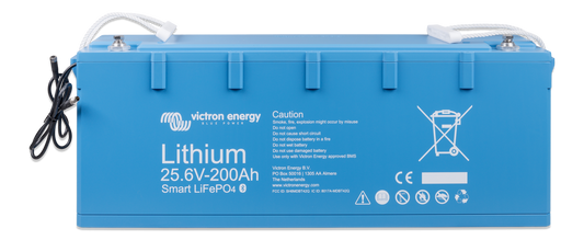 Victron Energy Smart LiFePO4 Akku 25,6 - 200Ah - 24 Volt 