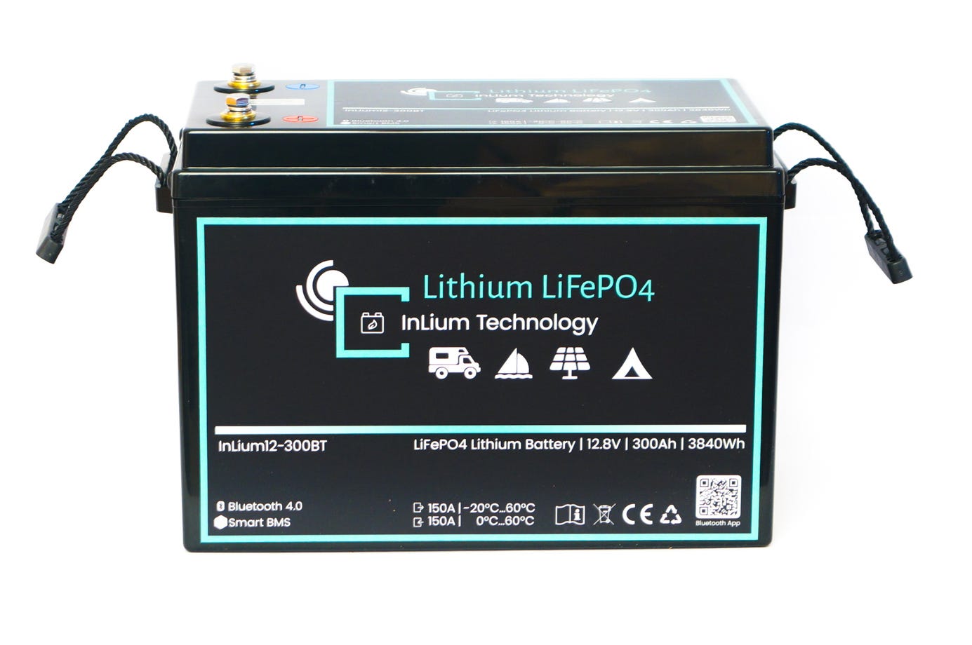 300Ah Lithium LiFePO4 Akku mit BMS Bluetooth-Sitzsockeleinbau