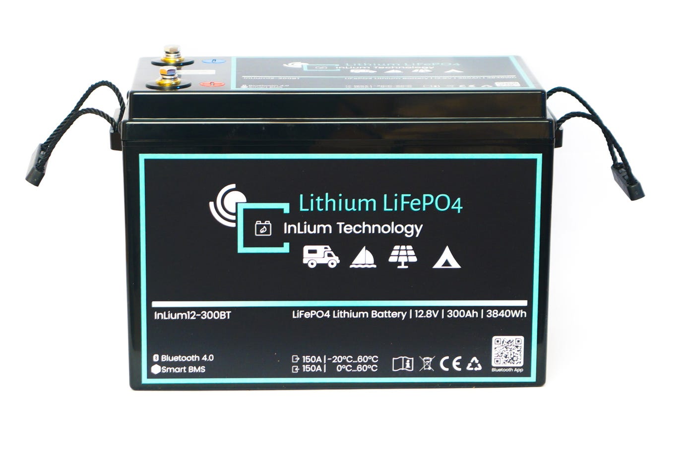 300Ah Lithium LiFePO4 Akku mit BMS Bluetooth - Sitzsockeleinbau - Batterie | fullSol