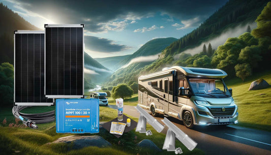 400 Watt Solaranlage, Solarset - Autarkie beim Campen