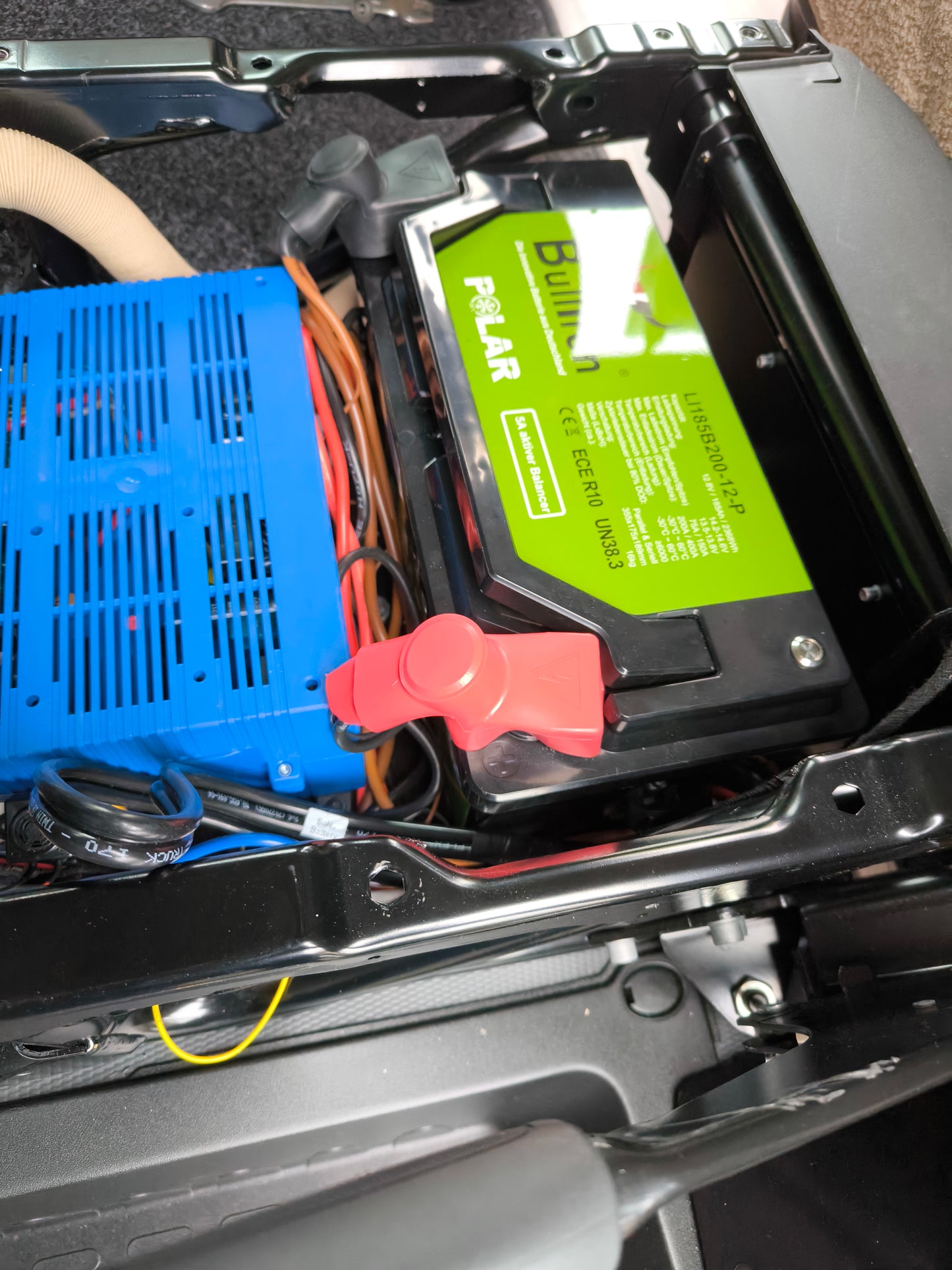 Bulltron Lifepo4 Akku einbau