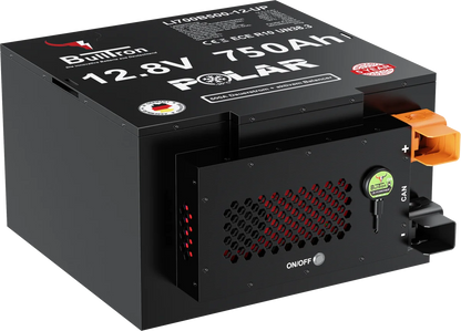 Bulltron 750Ah Polar 12,8V LiFePO4 Untersitzbatterie – Wohnmobil Lithiumakku - LiFePO4 - FullSol