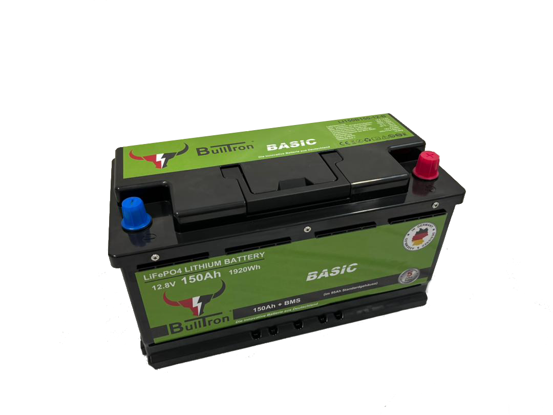 BullTron - 150 AH Basic - LiFePO4 Batterie mit BMS