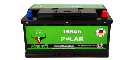 BullTron - 165 AH Polar - LiFePO4 Batterie mit Smart BMS und Heizung