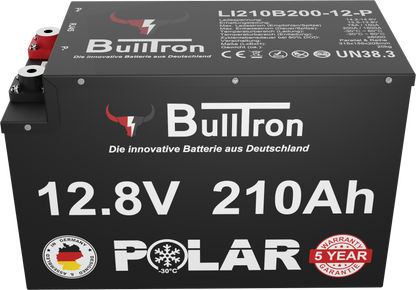 BullTron - 210 AH Polar - LiFePO4 Batterie mit Smart BMS