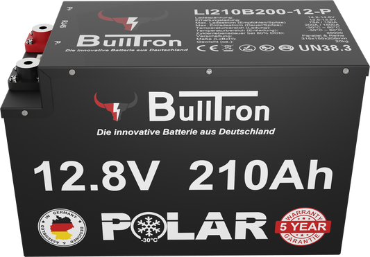 BullTron - 210 AH Polar - LiFePO4 Batterie mit Smart BMS