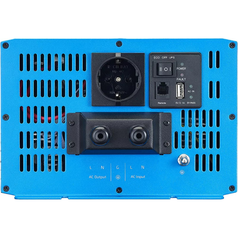 Sinus Wechselrichter Inverter 12V - 3000 Watt - Netzvorrangschaltung integriert