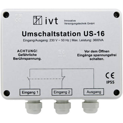 Netzvorrangschaltung / Netzumschaltung 16A 230V