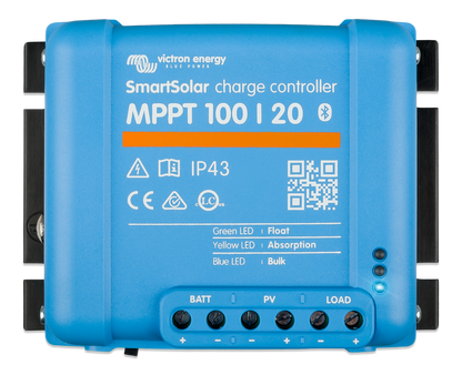 Victron Energy MPPT Laderegler SmartSolar 100-20 12V/24V/48V