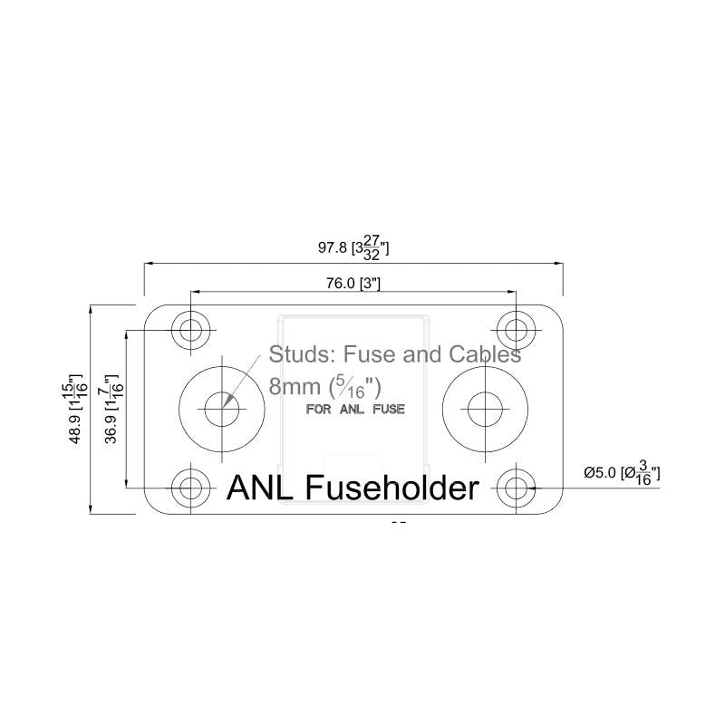 BEP Pro Installer ANL Sicherungshalter