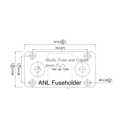 BEP Pro Installer ANL Sicherungshalter