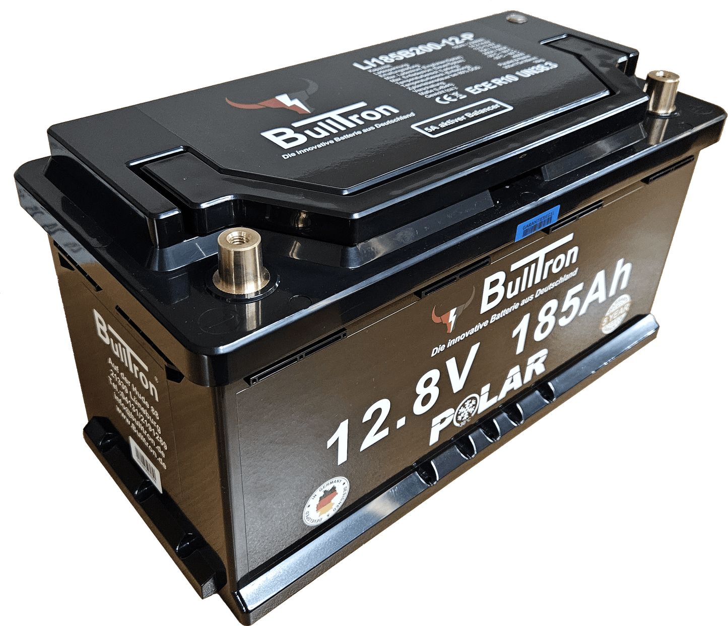 Bulltron 185Ah Polar LiFePO4 12.8V Akku mit Smart BMS und Bluetooth App - Batterie | fullSol