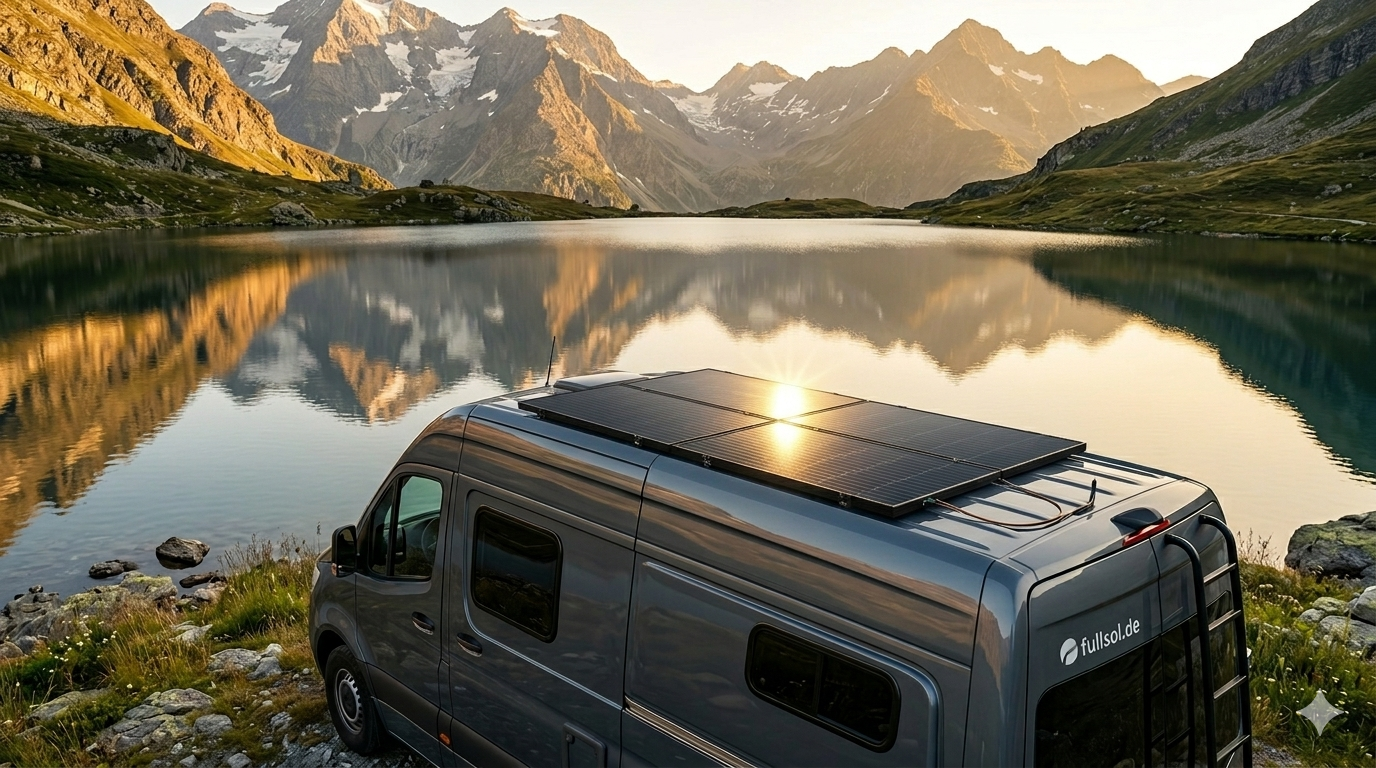 Wohnmobil Solaranlagen geliefert und Montiert