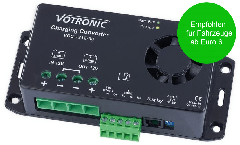 Ladebooster Ladewandler VCC 1212 - 30 Votronic - Ladebooster | fullSol