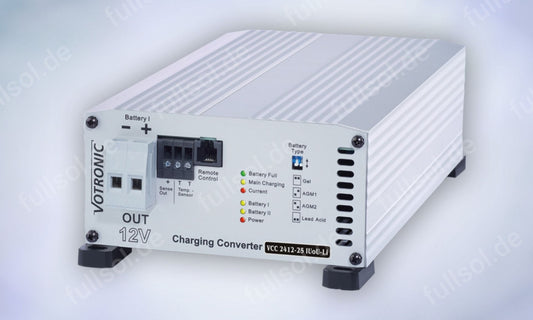 Ladewandler Votronic VCC 2412 - 25 DC/DC Wandler - Ladebooster | fullSol