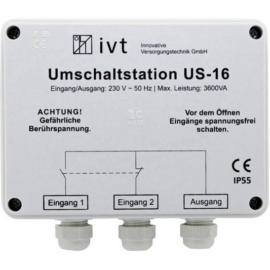 Netzvorrangschaltung / Netzumschaltung 16A 230V - Zubehör | fullSol