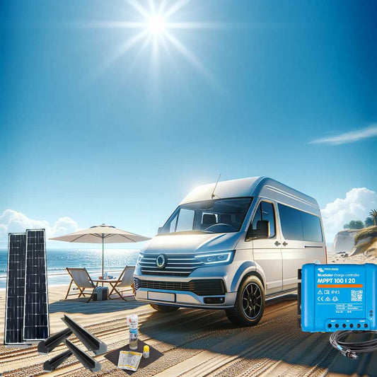 Premium+ Solaranlage 240Watt Sunpower Slim Solarmodule - Solaranlage | fullSol