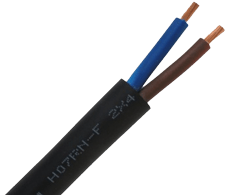 Solarkabel 2x2,5mm² H07 RN - F Gummischlauchleitung - Anschlusskabel | fullSol