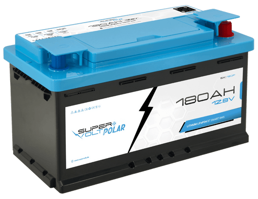 Supervolt Polar 12,8V 180Ah LiFePO4 Akku – Leistungsstarker Lithium Akku für Wohnmobil, Solar & Offgrid - Batterie | fullSol