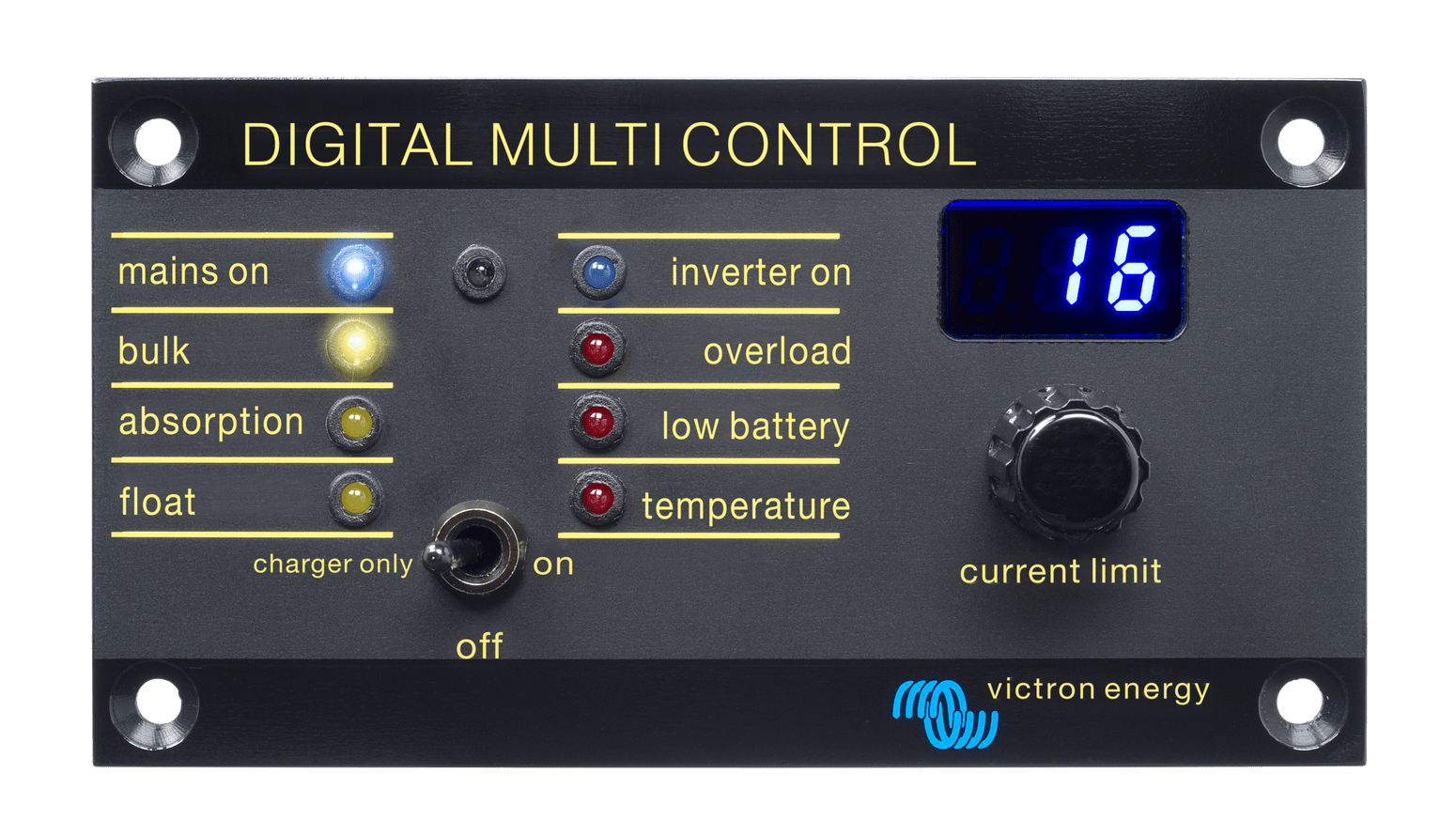 Victron Energy Digital Multi Control Panel 200/200A - Anzeigegerät | fullSol