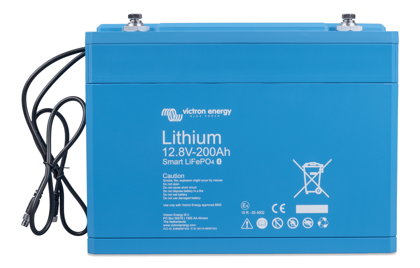 Victron Energy LFP Smart 12,8/200Ah LiFePO4 - Lithium Batterie - Batterie | fullSol