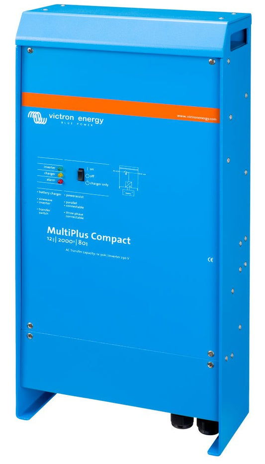 Victron MultiPlus 12/2000/80 - 30 Sinus - Wechselrichter - Wechselrichter / Inverter | fullSol