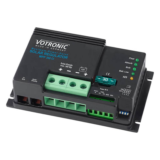 Votronic 360W MPPT Solarladeregler mit 1,5A Ladestrom für die Starterbatterie - MPPT Laderegler | fullSol
