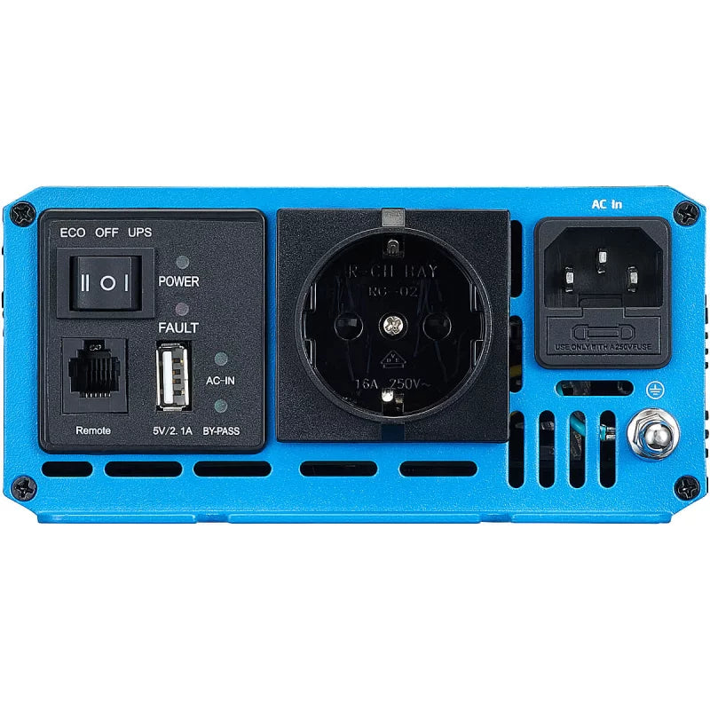 1000 Watt Sinus Wechselrichter 12V/230V mit Vorrangschaltung