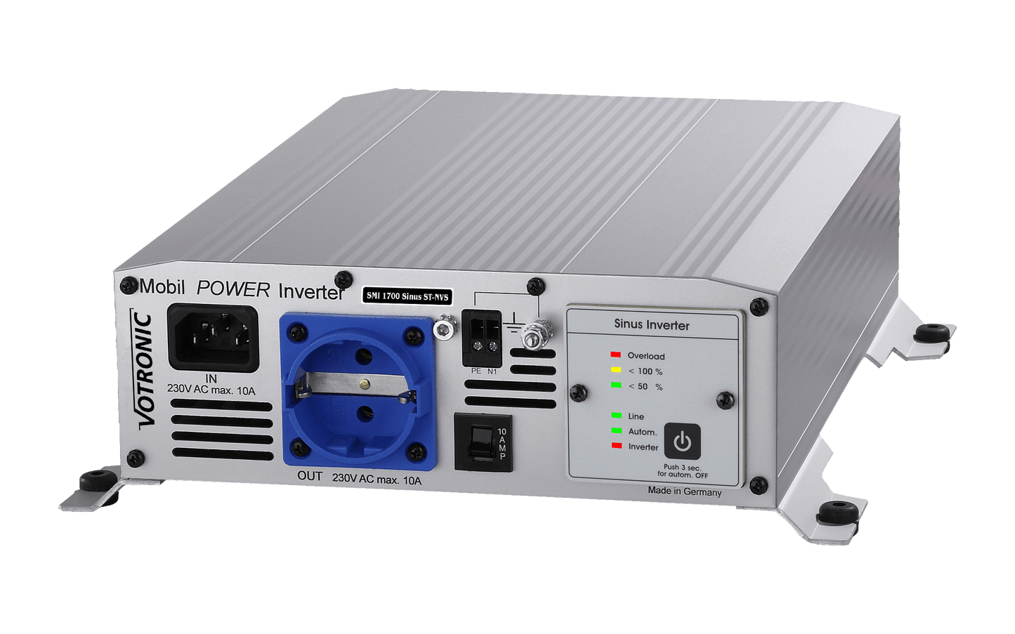 Wechselrichter Votronic SMI1700 ST - NVS Sinus Inverter - Wechselrichter / Inverter | fullSol